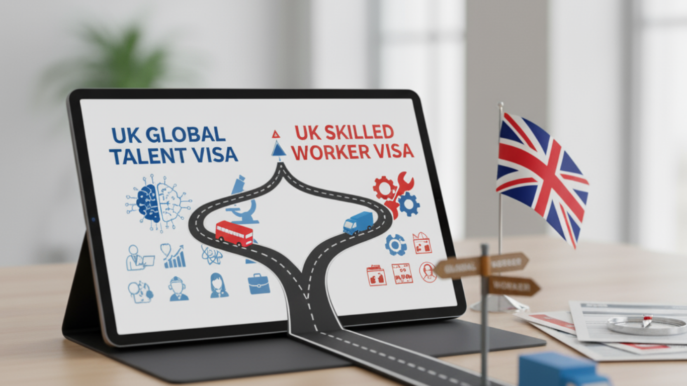 Global Talent Visa vs. Skilled Worker Visa: Which Is Right for You?